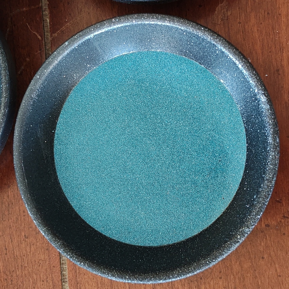 Hand Crafted Blue and Black Coasters - Picture 7 of 7